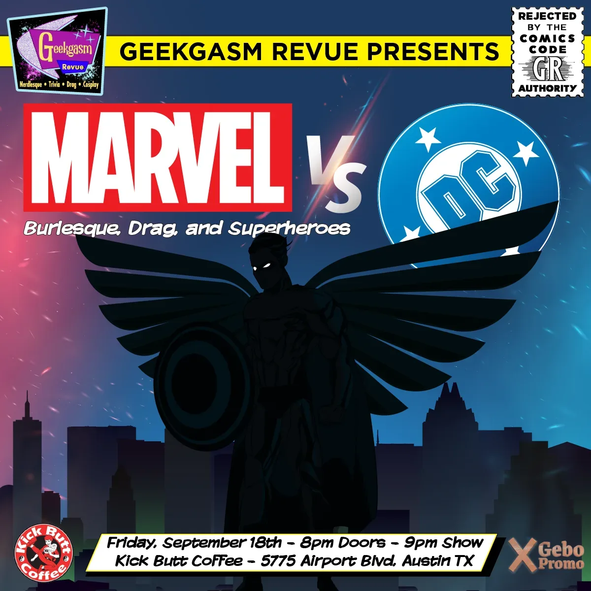 Geekgasm Revue Presents: Marvel v. DC