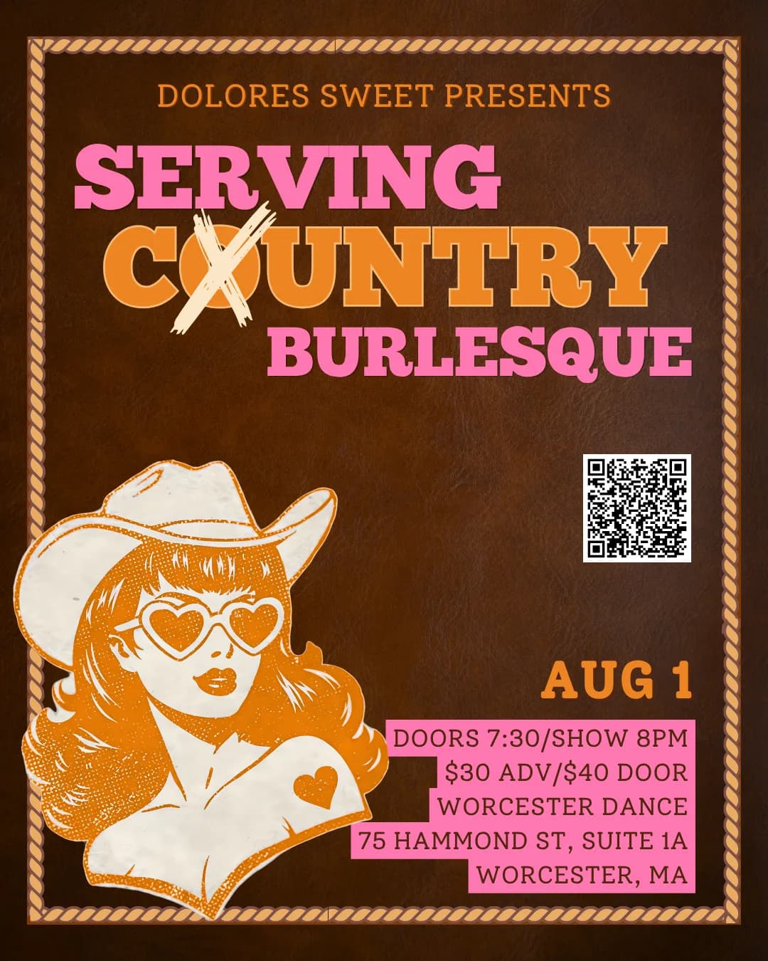 Serving C*untry Burlesque
