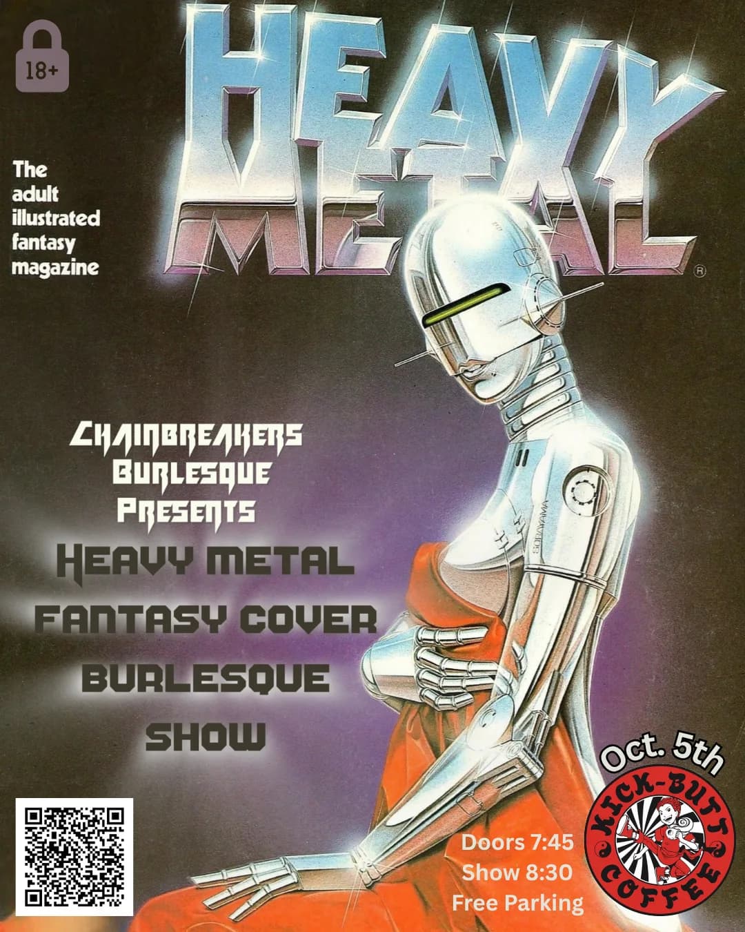 Chain Breakers Burlesque Presents: Heavy Metal Fantasy