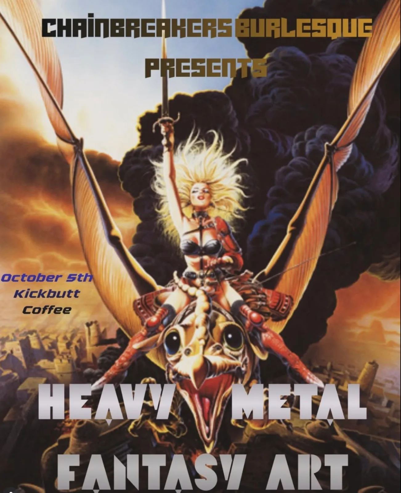 Chain Breakers Burlesque Presents: Heavy Metal Fantasy