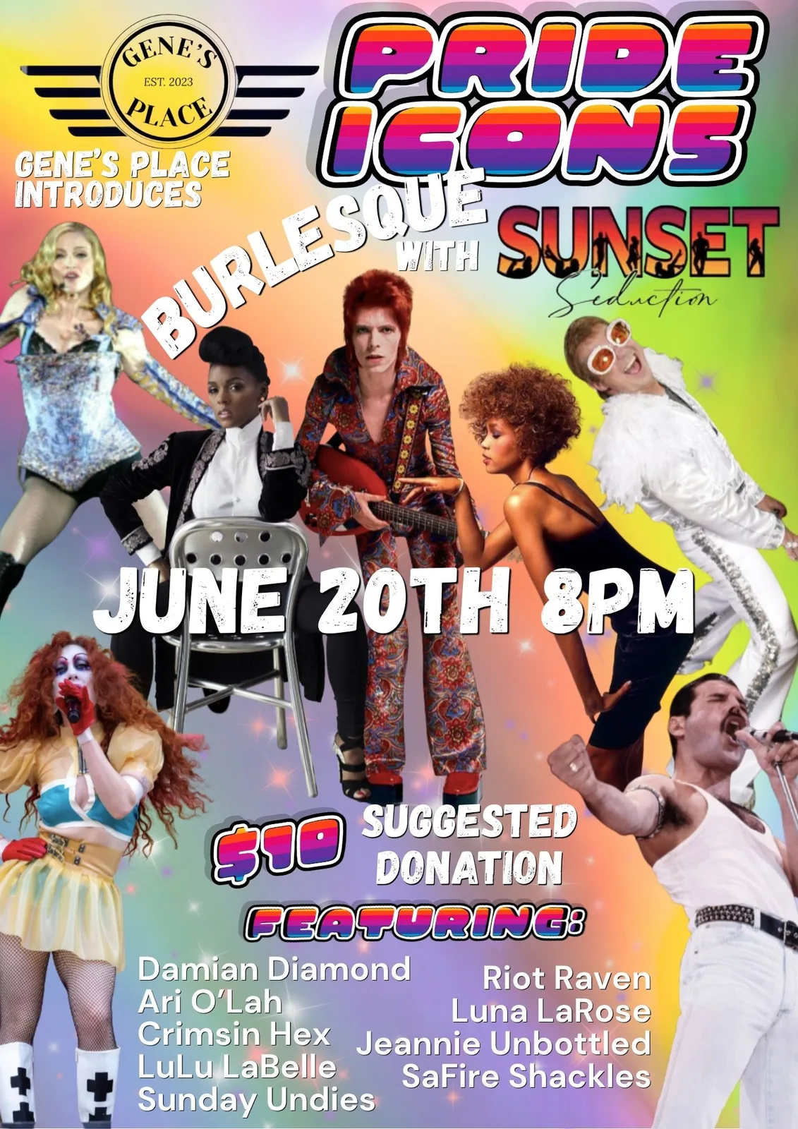 Pride Icons Burlesque