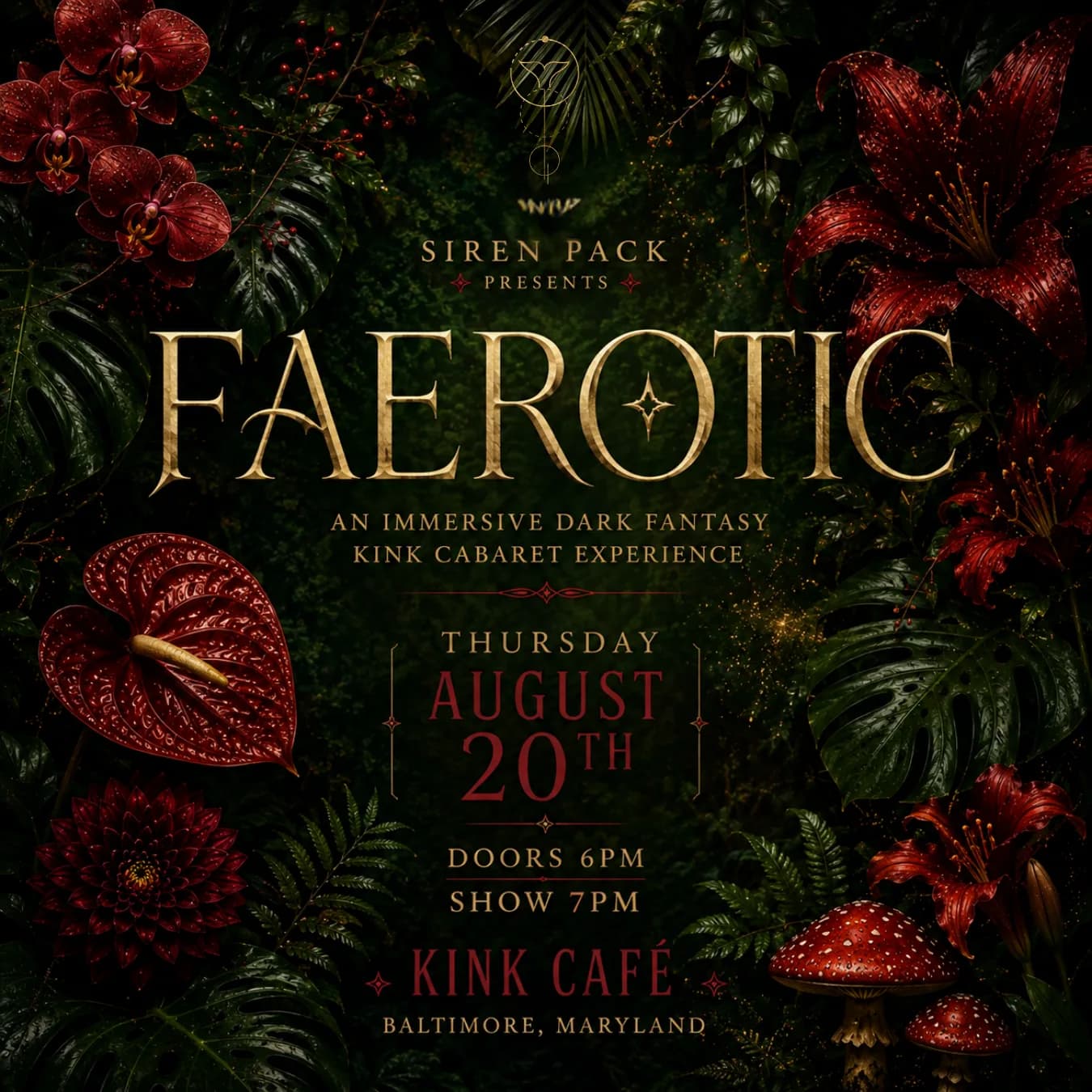 FAEROTIC by Siren Pack | VIP Burlesque & BDSM Experience | Baltimore