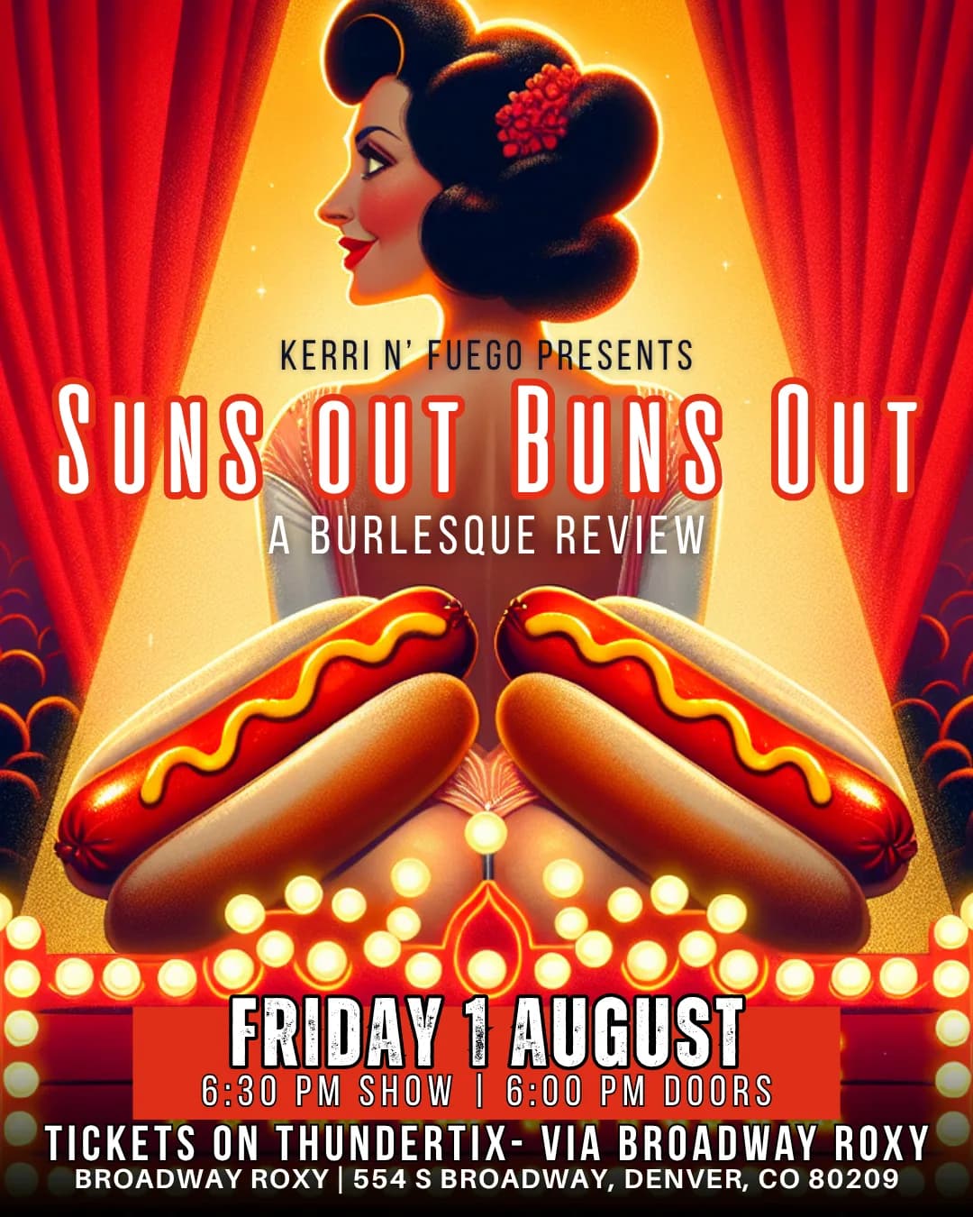 First Friday Burlesque: "Suns Out Buns Out"
