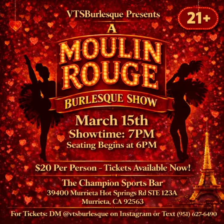 Moulin Rouge Burlesque Spectacular