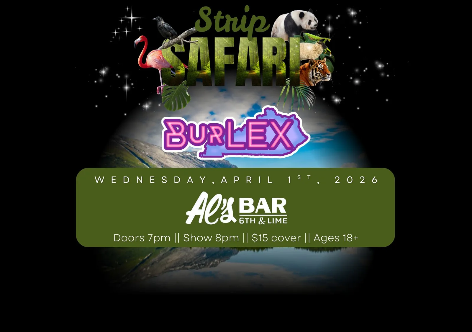 Strip Safari: AN All-Wildlife Themed Burlesque Revue