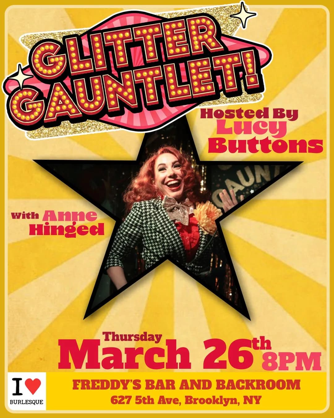 GLITTER GAUNTLET!