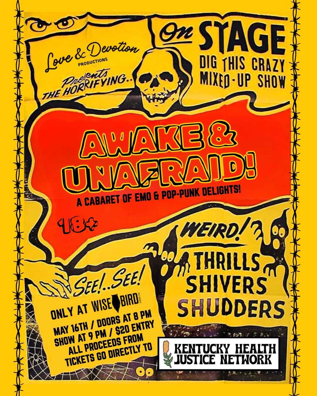 Awake & Unafraid! A Cabaret of Emo & Pop-Punk Delights