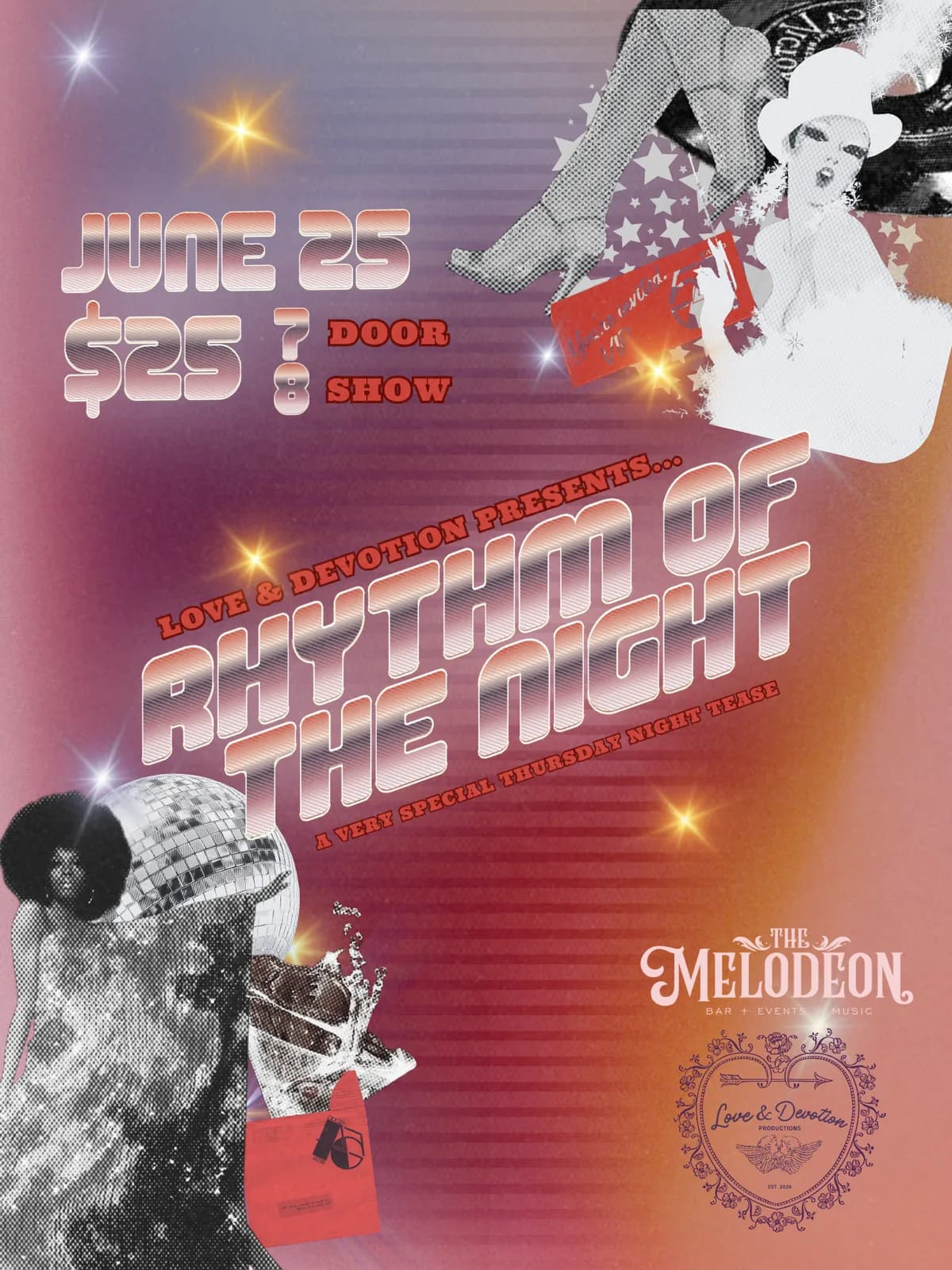 Rhythm of the Night: Thursday Night Tease at The Melodeon