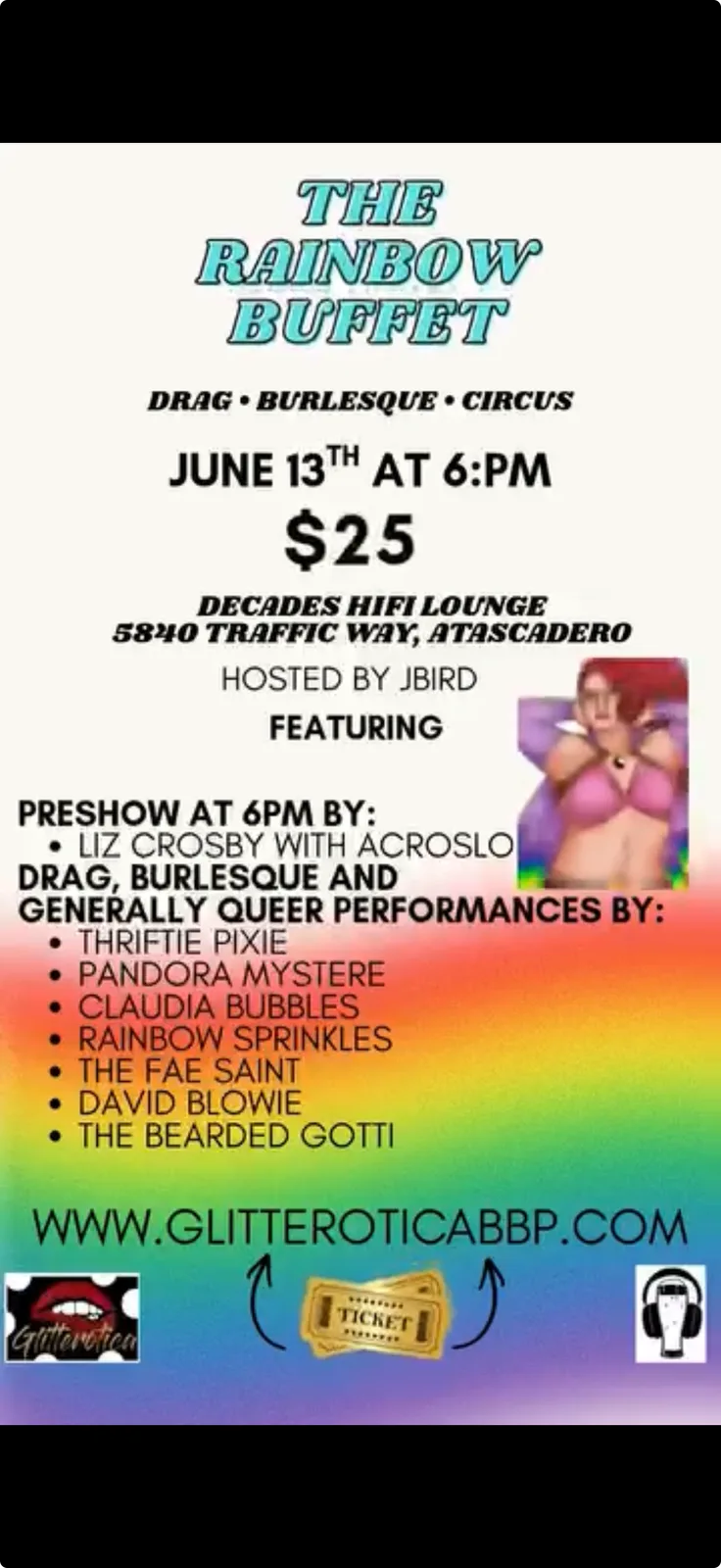 The Rainbow Buffet: A Drag & Burlesque Spectacular