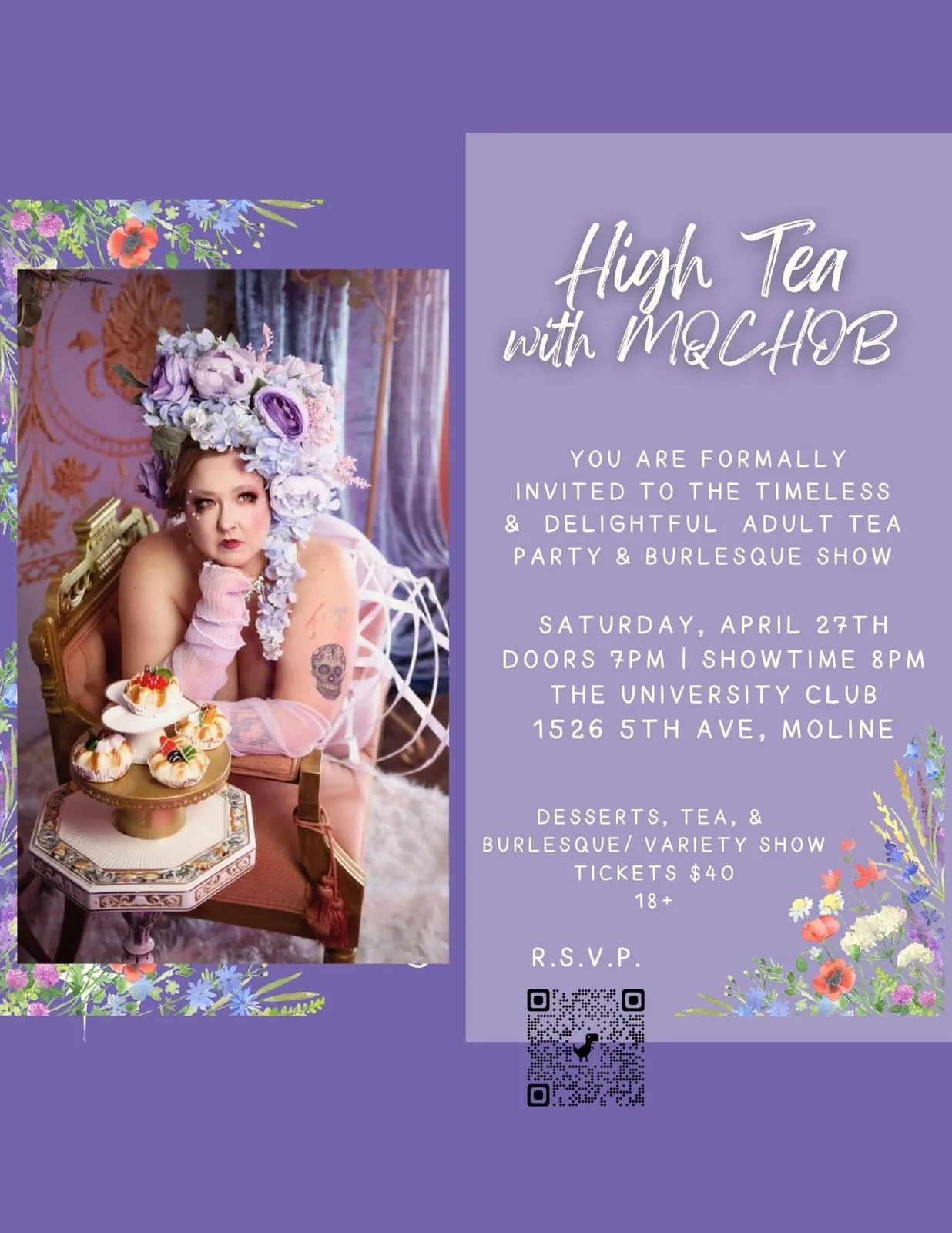 High Tea with MQCHOB