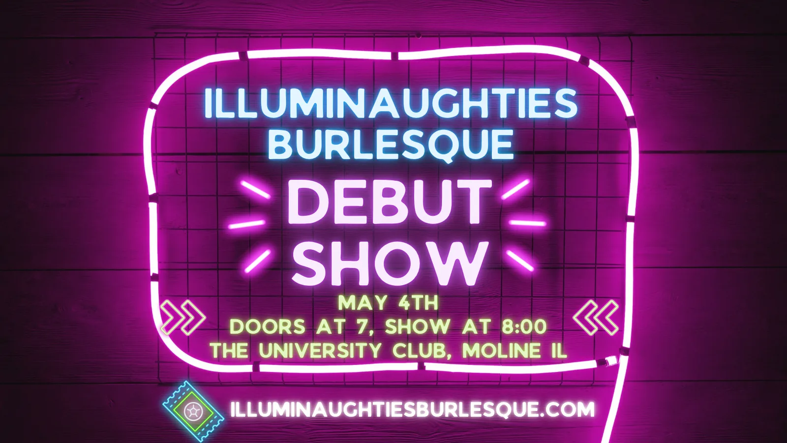 Illuminaughties Burlesque Début Show