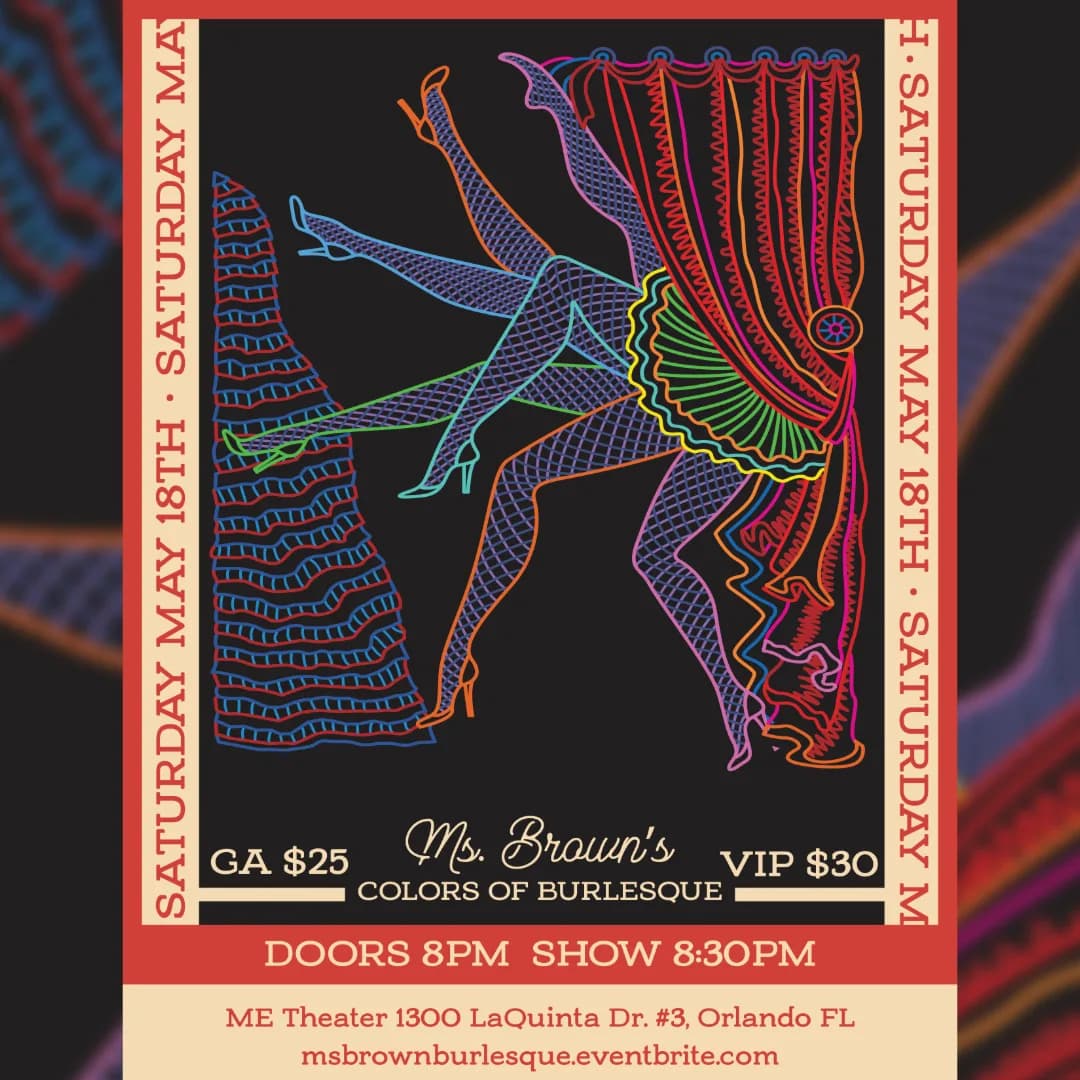 Ms. Brown's Colors of Burlesque - The Summer Spectacular