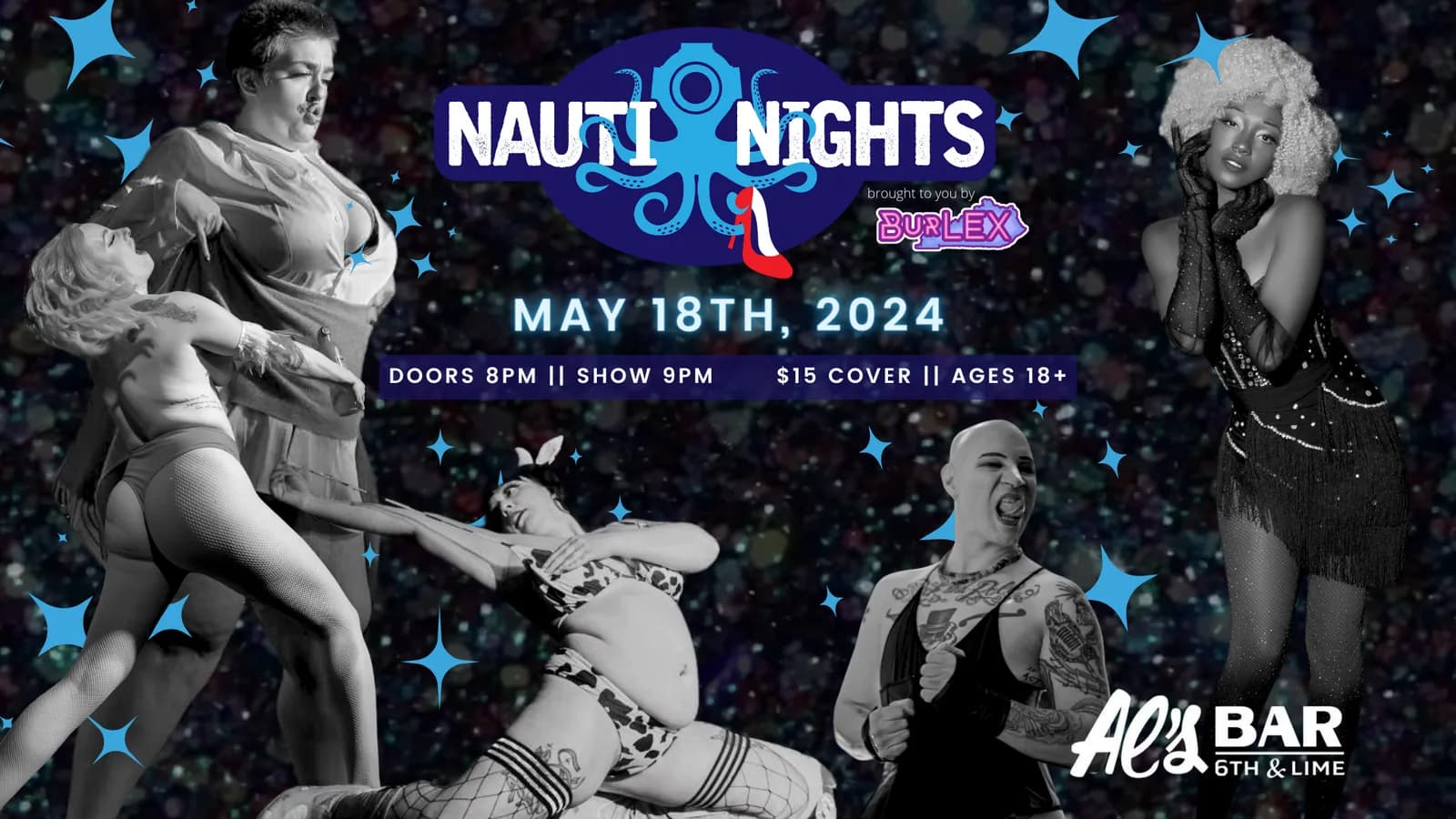 Nauti Nights by BurLEX - Kentucky's Longest Running Monthly Burlesque Revue
