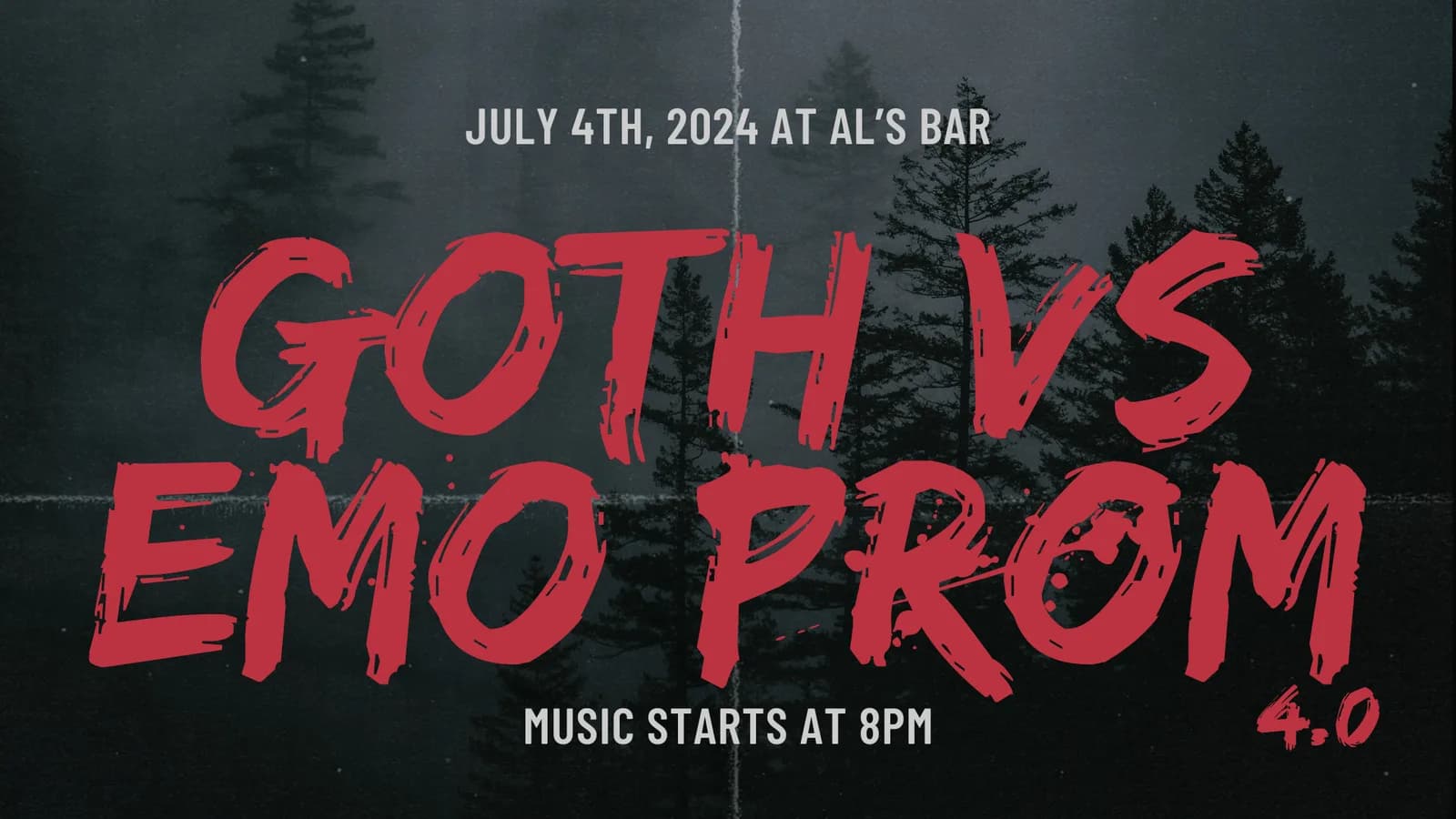 Goth vs. Emo Prom featuring BurLEX