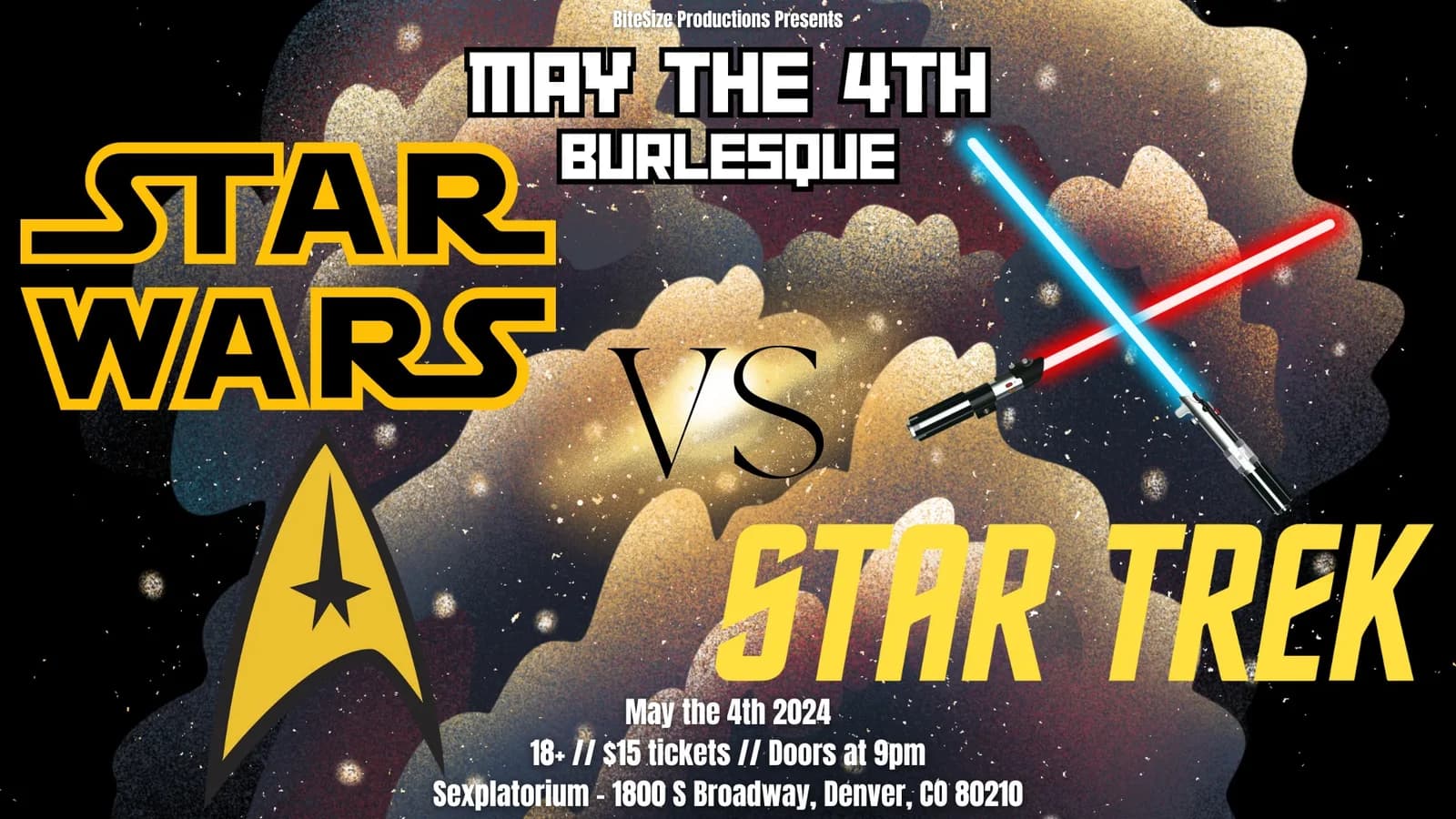 BiteSize Productions Presents: Star Wars vs. Star Trek Burlesque