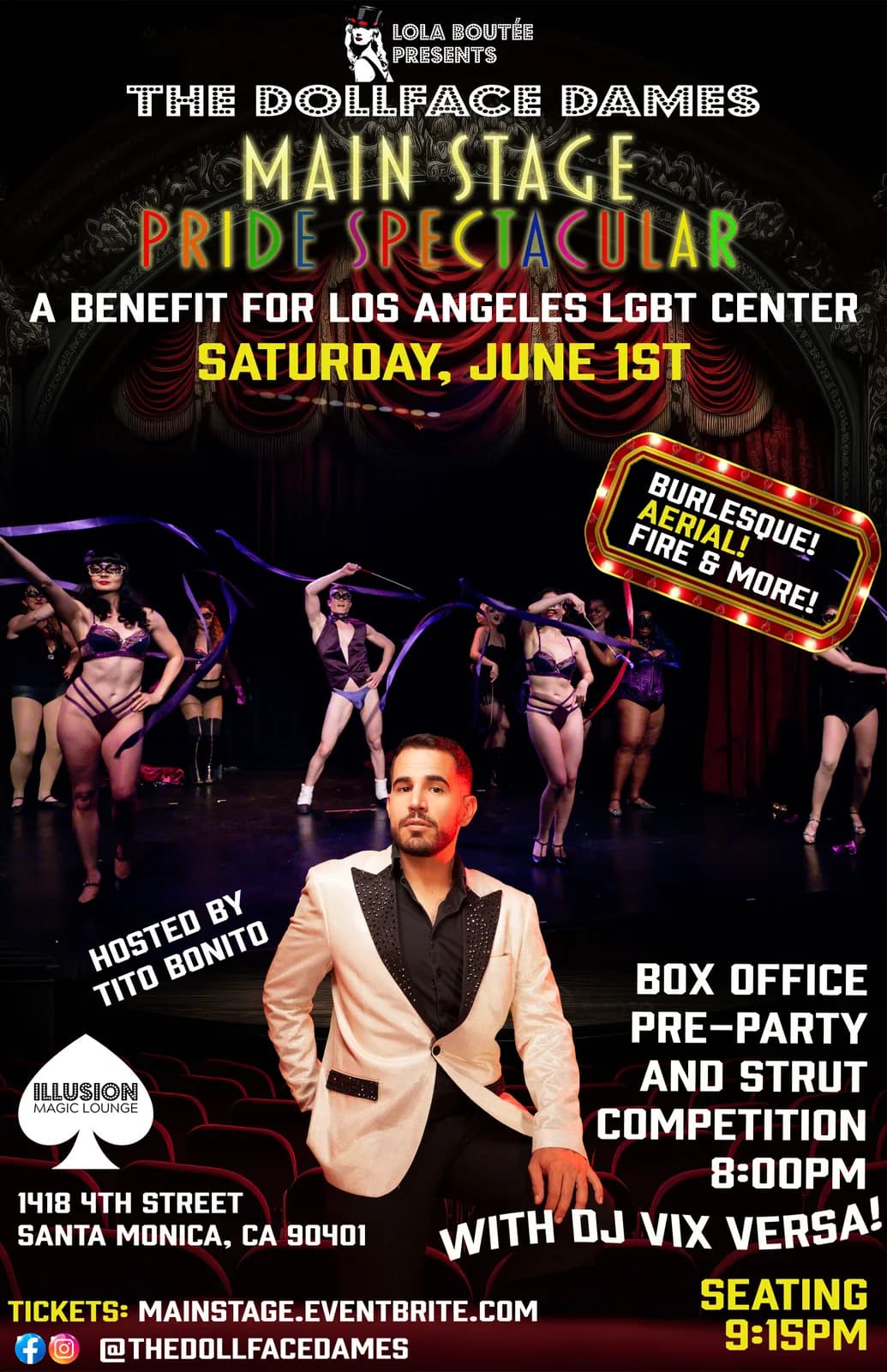 Main Stage Pride Spectacular