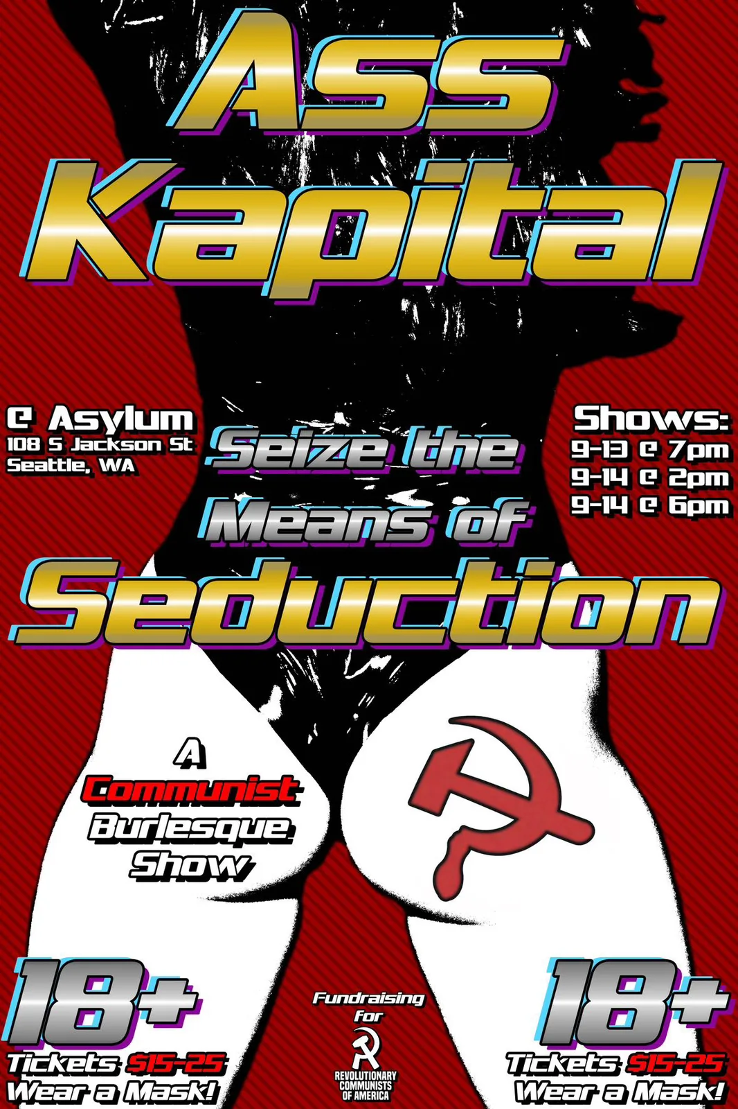 Ass Kapital: A Communist Burlesque Show 09/13 + 09/14