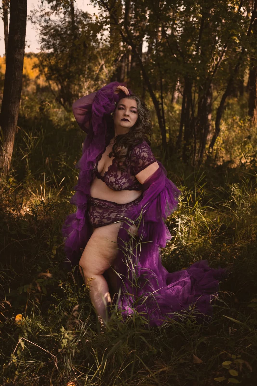 Dame Aubergine