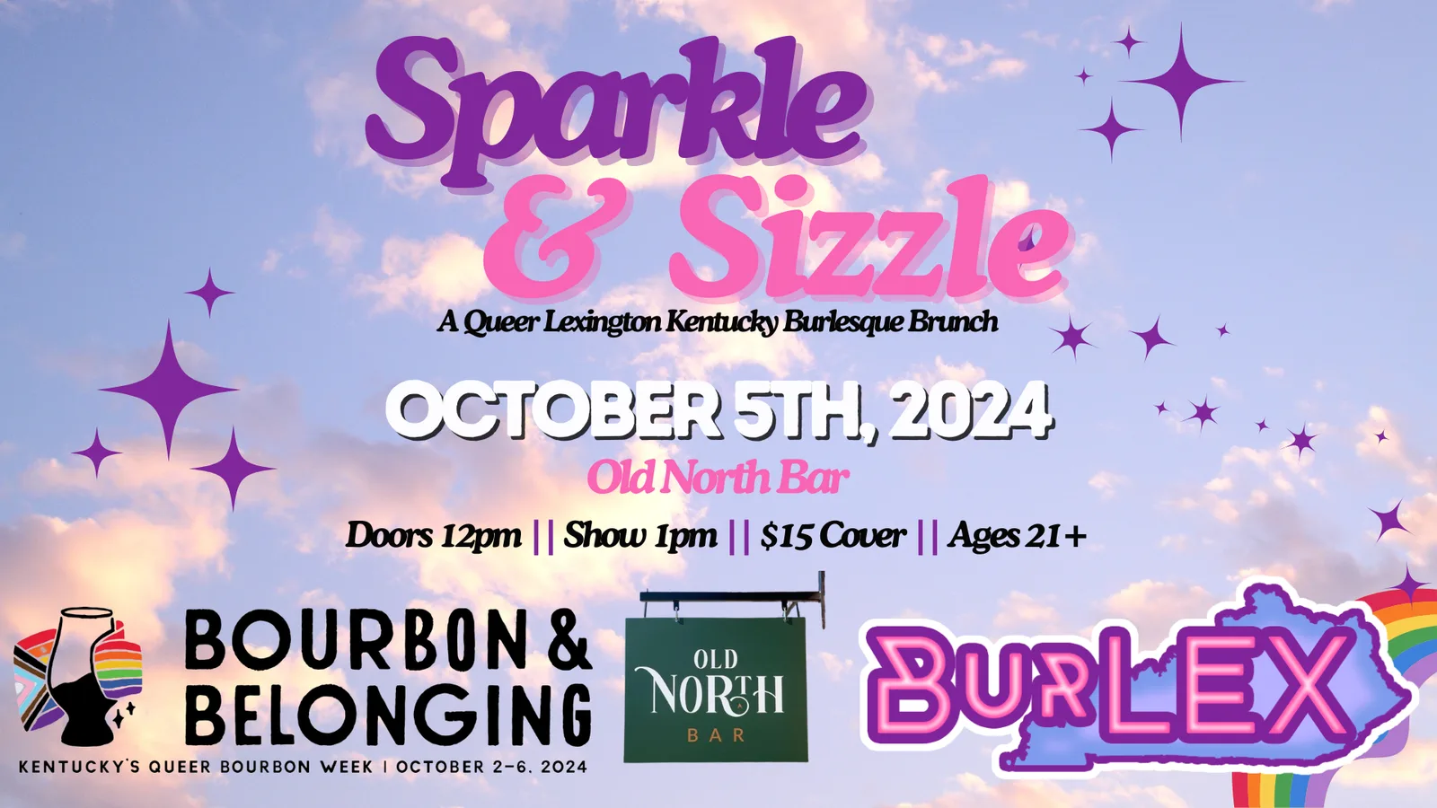 Sparkle & Sizzle: A Queer LEXKY Burlesque Brunch