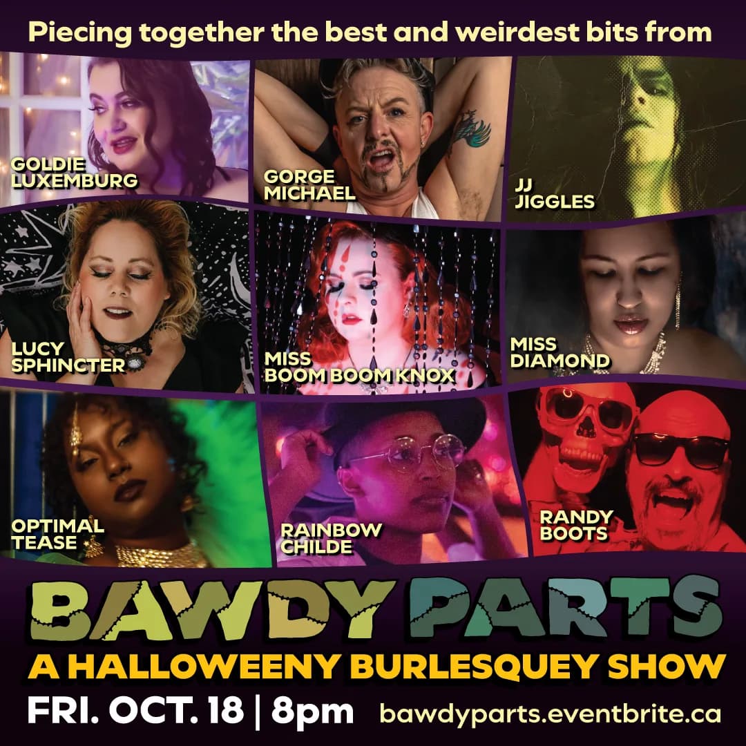 Bawdy Parts: A Halloweeny Burlesquey Show