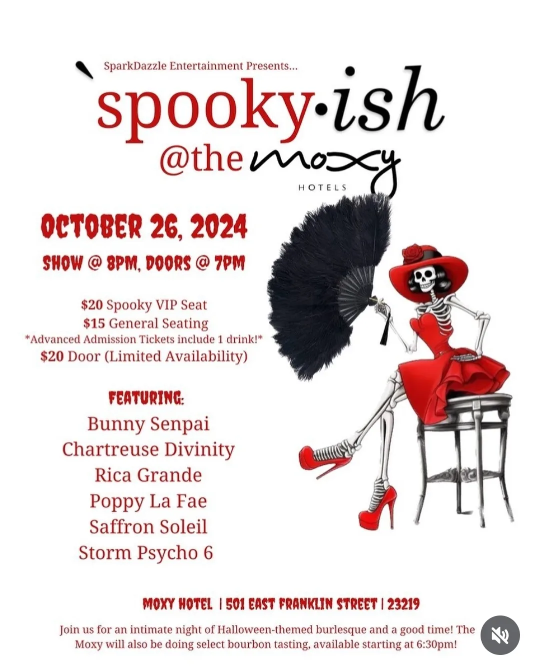 Spooky-ish at the moxy