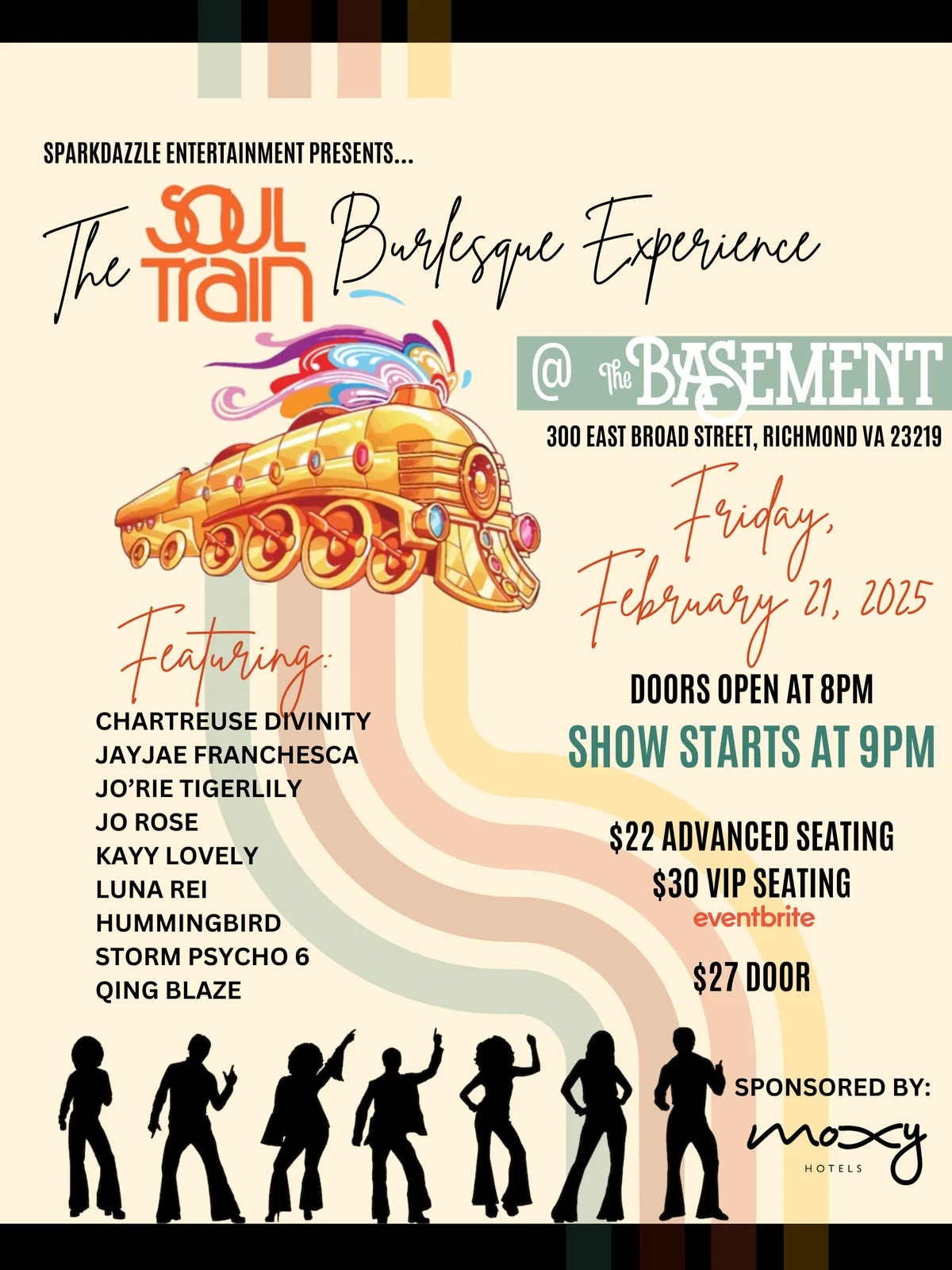 The SOUL TRAIN Burlesque Experience