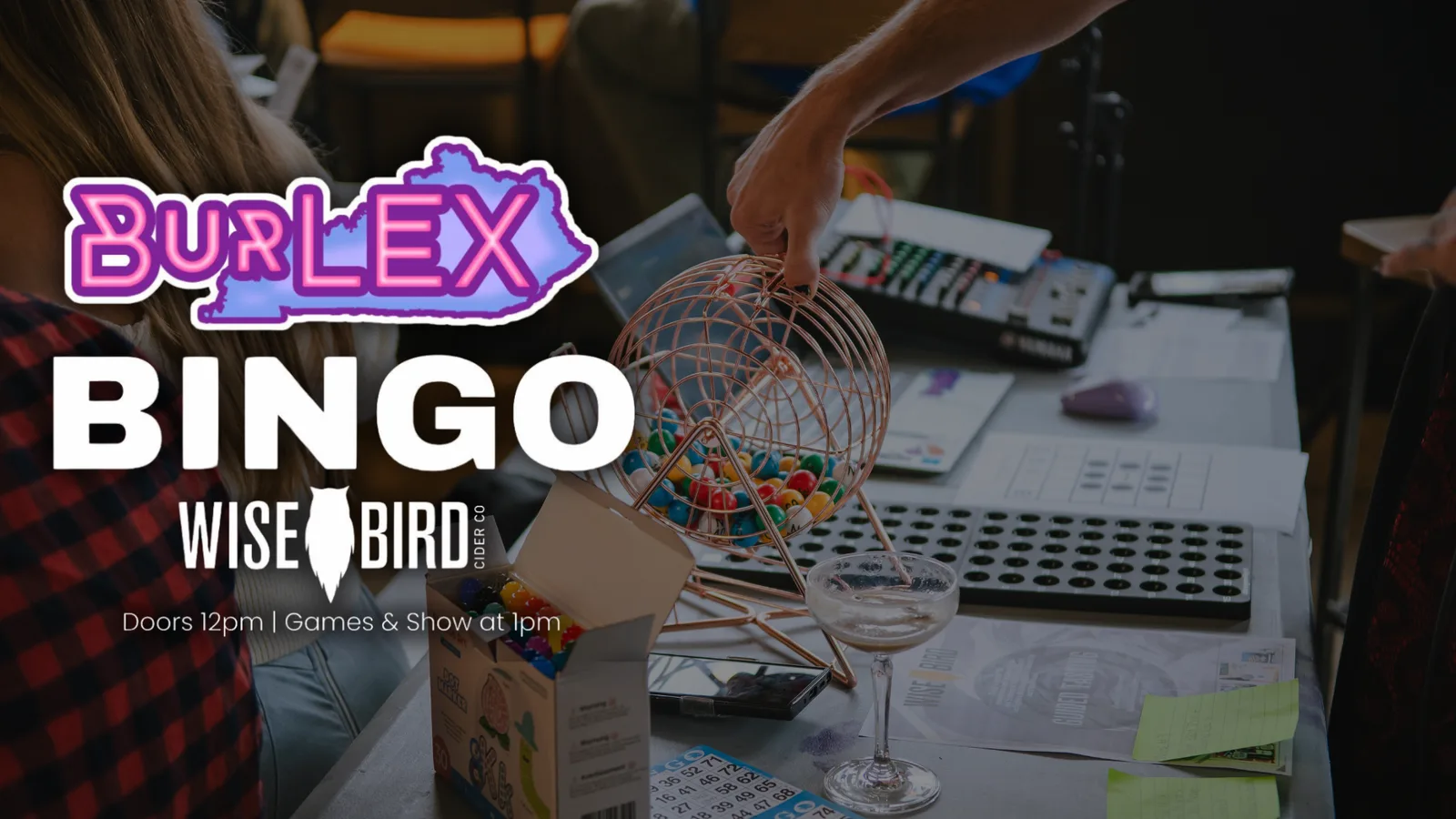 BurLEX Bingo at Wise Bird Cider Co.